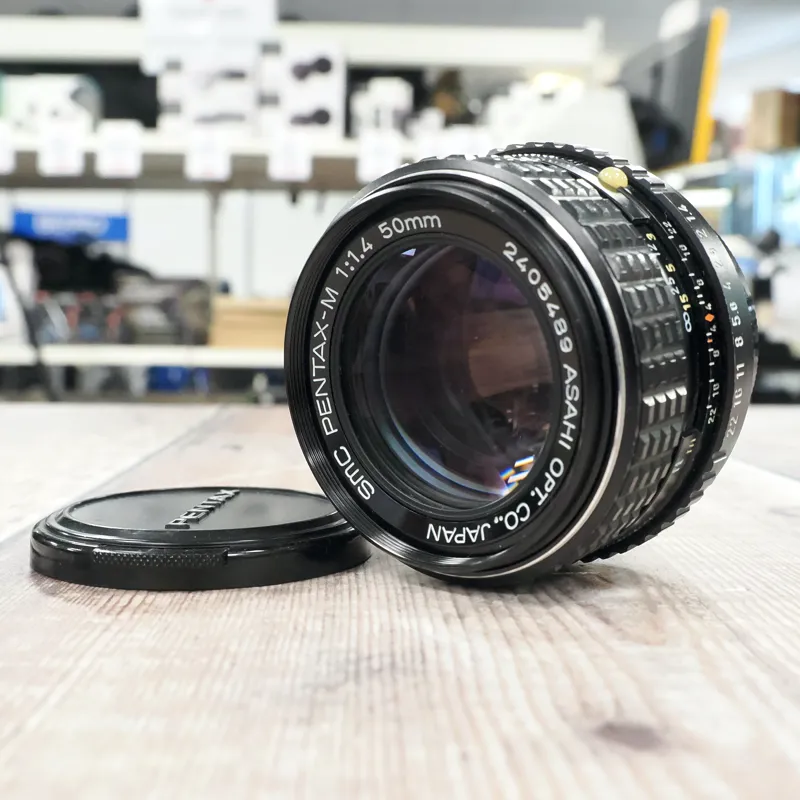 Used Pentax SMC M 50mm f1.4 - 12 Months Warranty-1