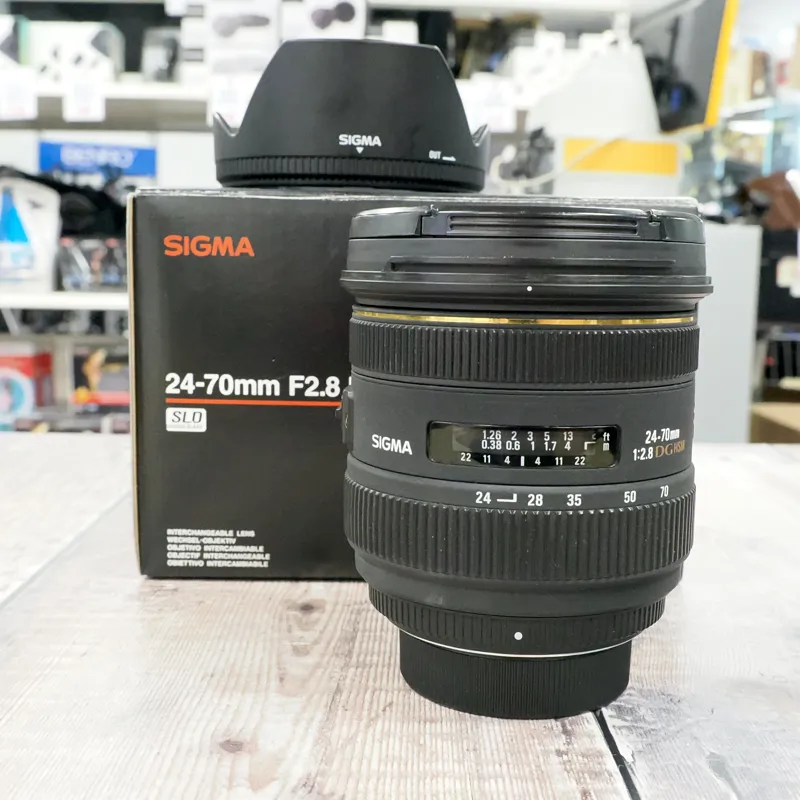 Used Sigma EX 24-70mm f2.8 DG HSM - Nikon FX - 12 Months Warranty