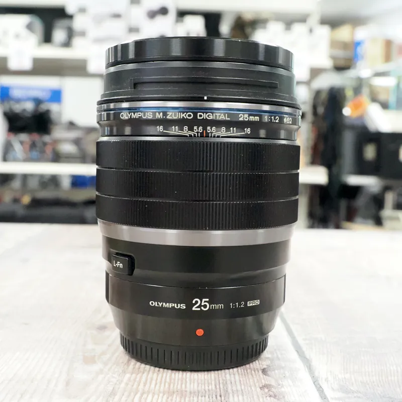Used Olympus M.Zuiko 25mm f1.2 Pro - 12 Months Warranty-1