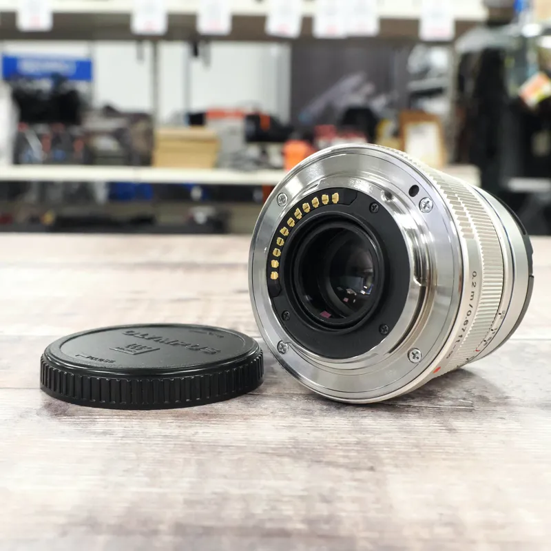 Used Olympus M.Zuiko 12mm f2 - Silver - 12 Months Warranty-3