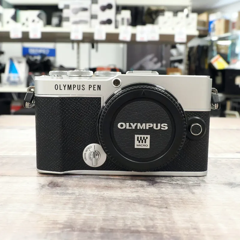 Used Olympus Pen EP-7 Body - Silver - 11989 Actuations - 12 Months Warranty-1