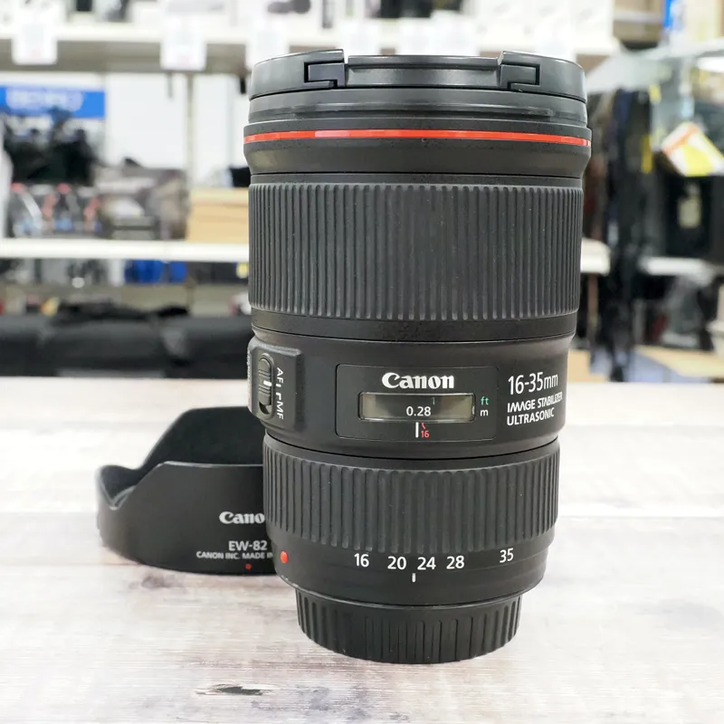 Used Canon Zoom EF 16-35mm f4 L IS USM - 12 Months Warranty