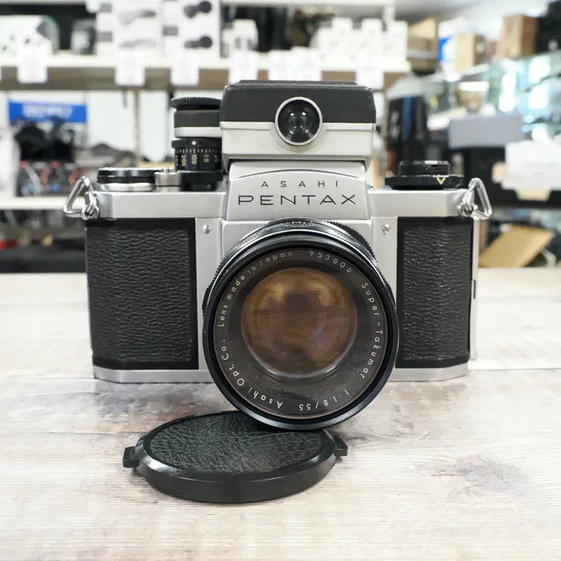 Used Asahi Pentax SV + Super Takumar 55mm f1.8 - 3 Months Warranty