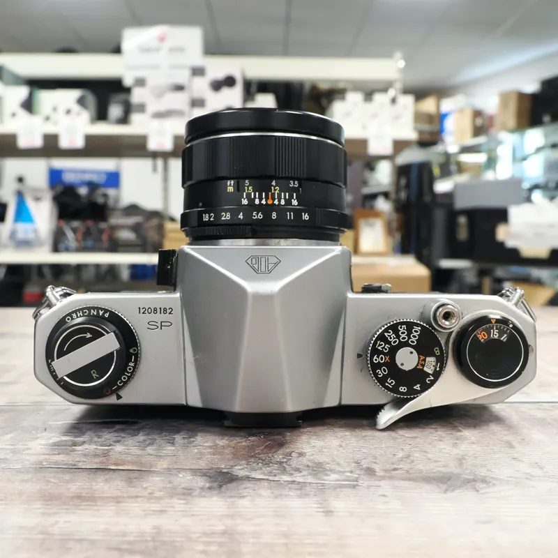 Used Pentax Spotmatic SP Silver with Takumar 55mm f1.8 - 3 Months Gtee-2