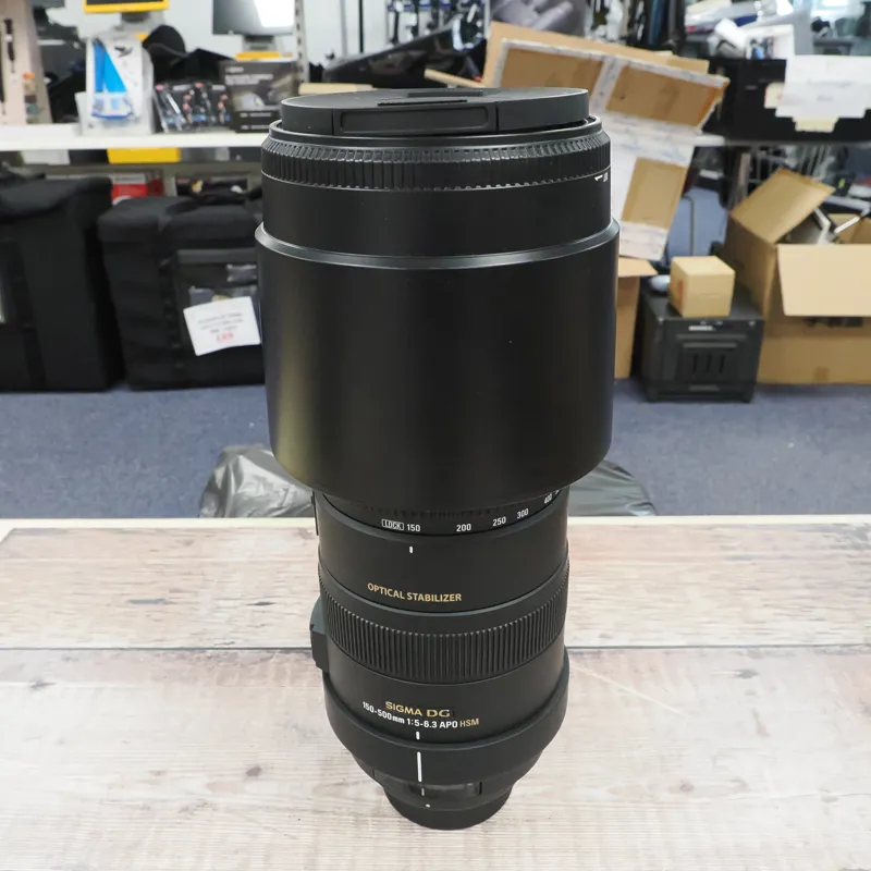 Used Sigma 150-500mm F5.6-6.3 APO DG OS HSM Lens - 12 Months Warranty-1
