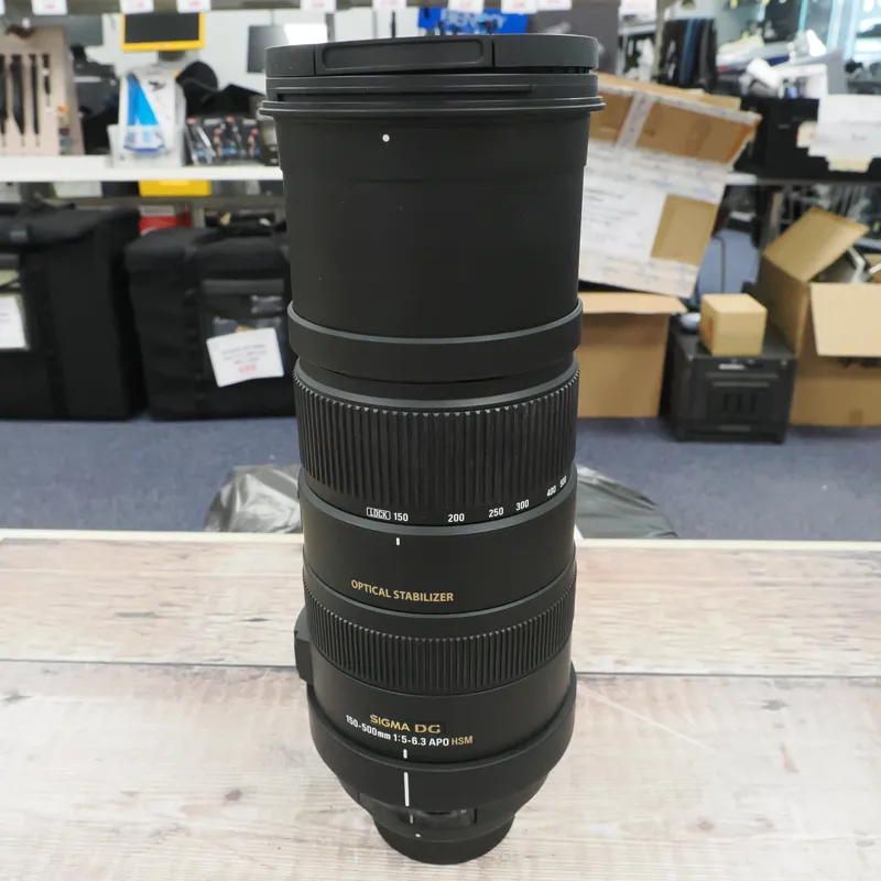 Used Sigma 150-500mm F5.6-6.3 APO DG OS HSM Lens - 12 Months Warranty-2