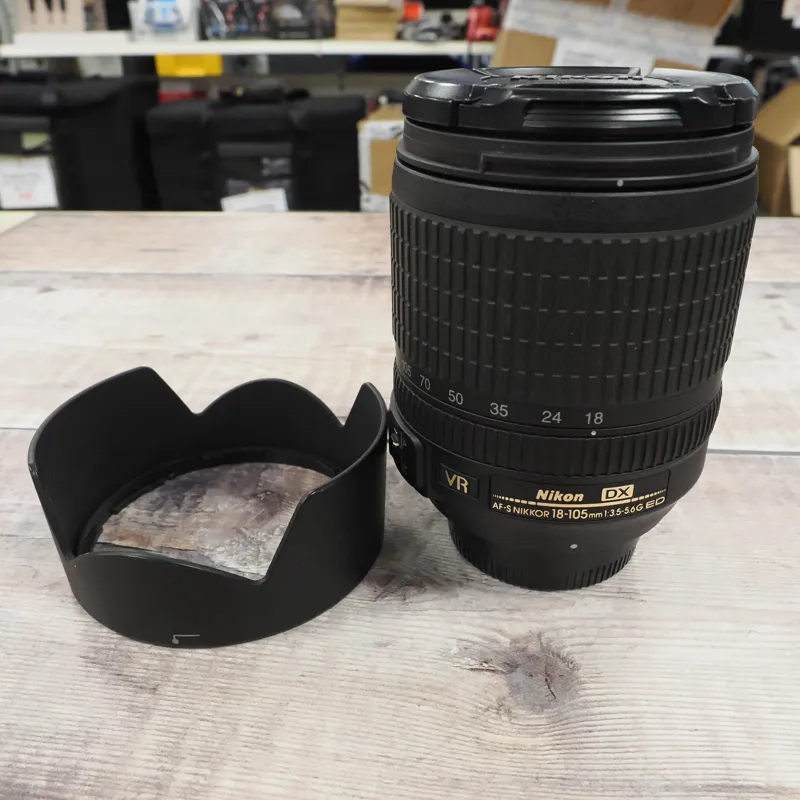Used Nikon AF-S DX 18-105mm F3.5-5.6 G ED VR - 12 Months Warranty-2