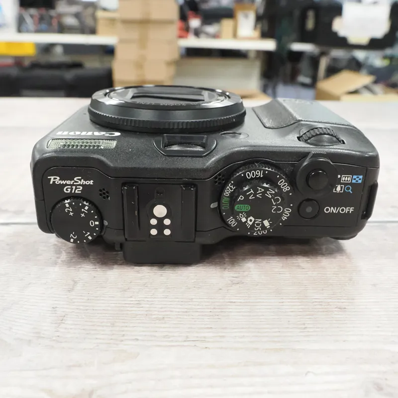 Used Canon Powershot G12 Digital Compact Camera - 12 Months Warranty-2