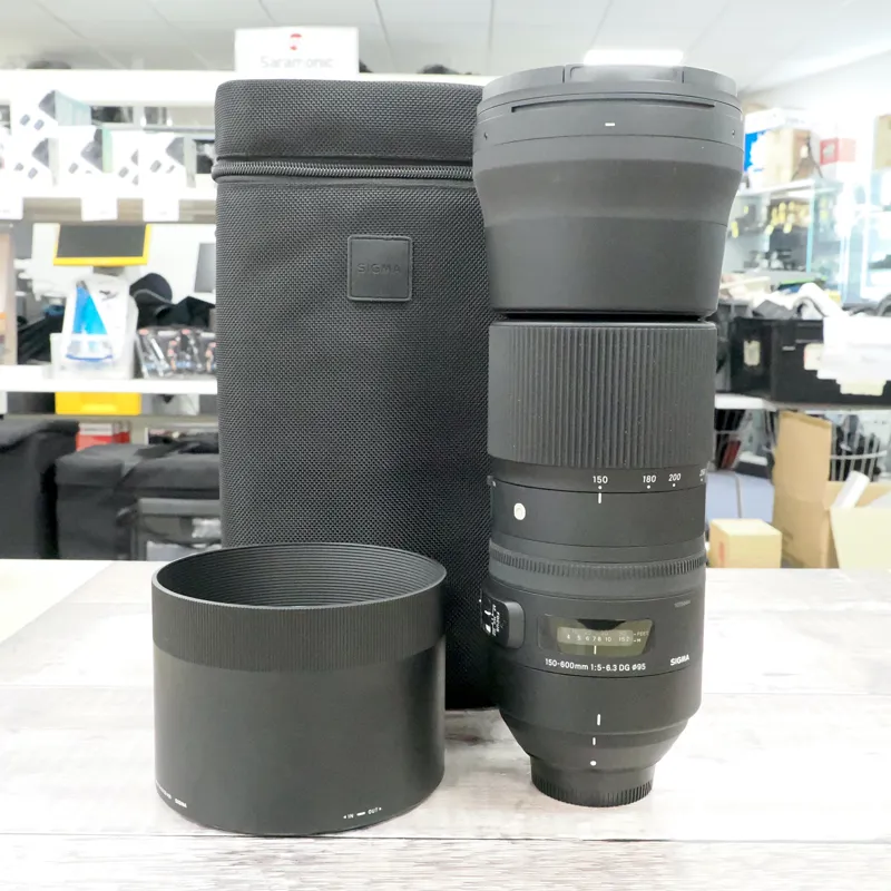 Used Sigma DG 150-600mm f5-6.3 'C' - Nikon FX- 12 Months Warranty
