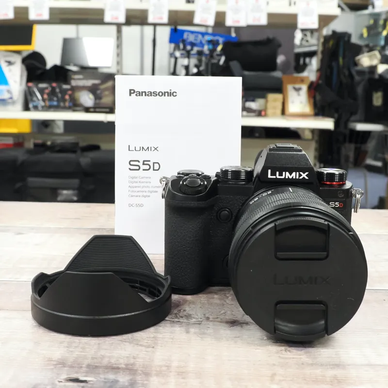 Used Panasonic S5D Body + S 20-60mm 3.5-5.6 - 1196 Actuations - 12 Months Warranty