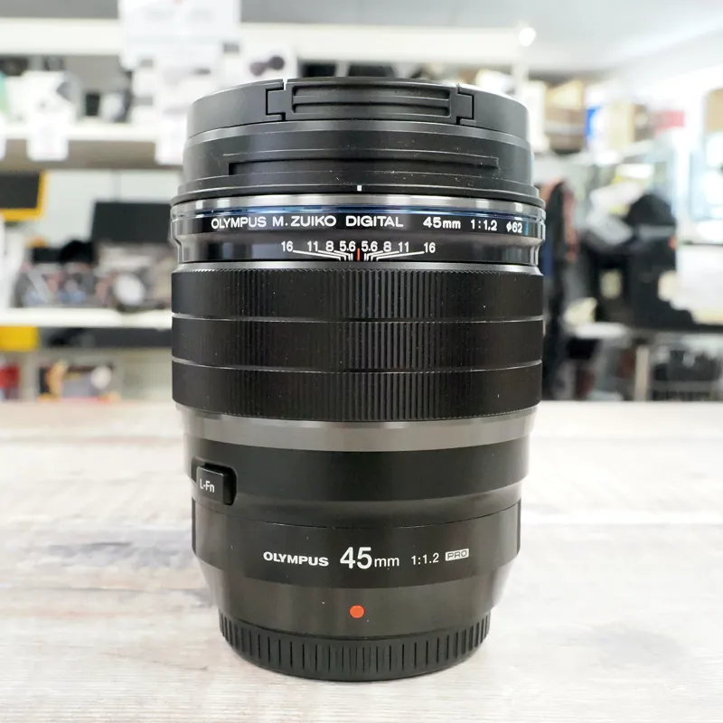 Used Olympus M.Zuiko 45mm f1.2 Pro ED - 12 Months Warranty-1