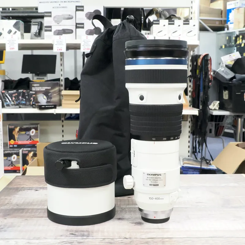 Used Olympus M.Zuiko ED 150-400mm f4.5 TC 1.25x - 12 Months Warranty-1