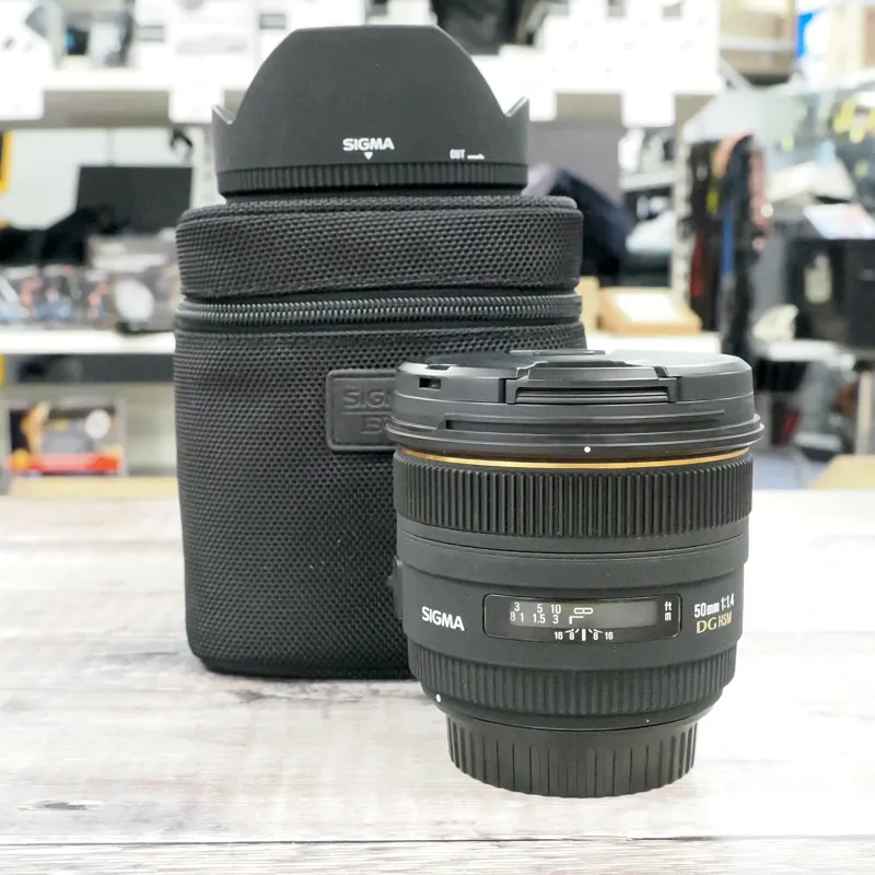 Used Sigma EX 50mm f/1.4 DG HSM - Canon EF - 12 Months Warranty