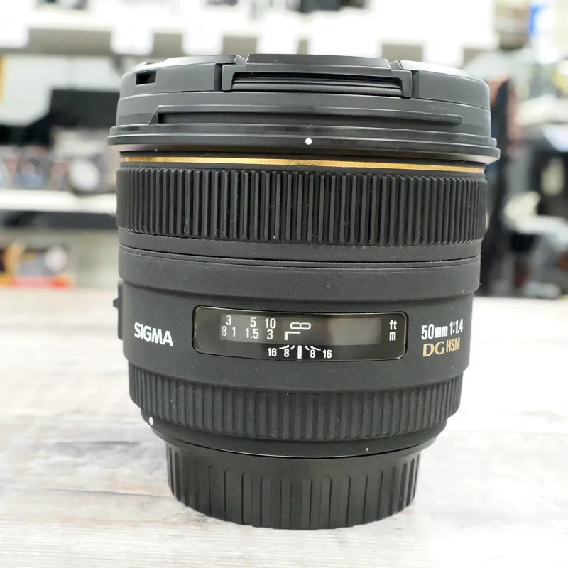 Used Sigma EX 50mm f/1.4 DG HSM - Canon EF - 12 Months Warranty-1