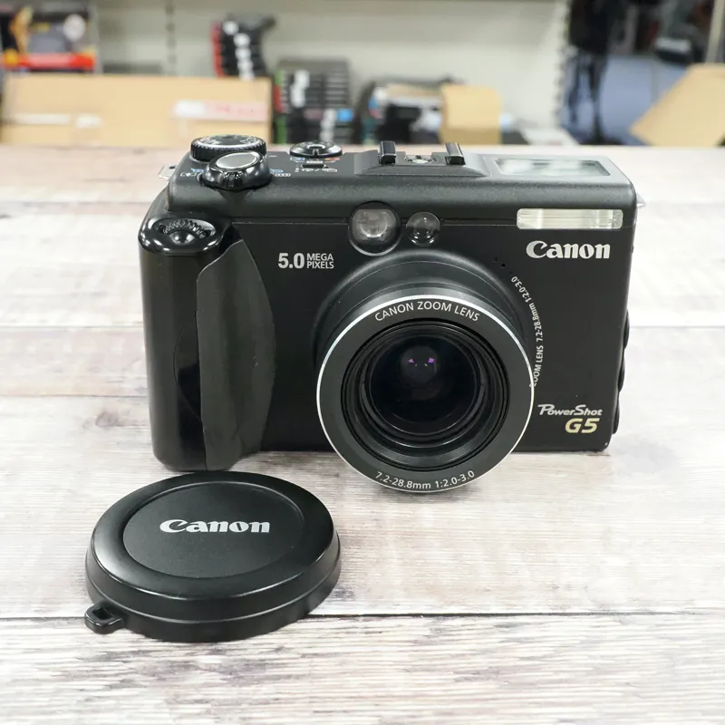 Used Canon Powershot G5 Digital Compact - 12 Months Warranty-1