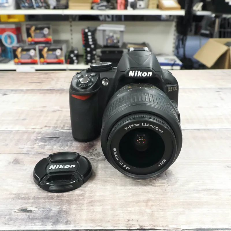Used Nikon D3100 + 18-55mm VR - 2137 Actuations - 12 Months Warranty-1