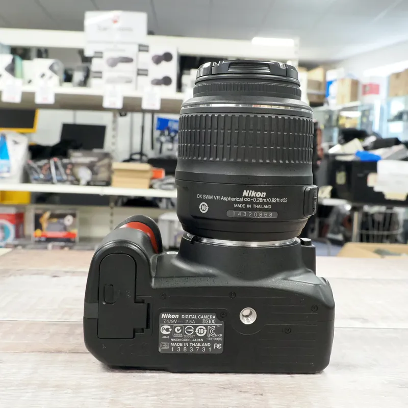 Used Nikon D3100 + 18-55mm VR - 2137 Actuations - 12 Months Warranty-4