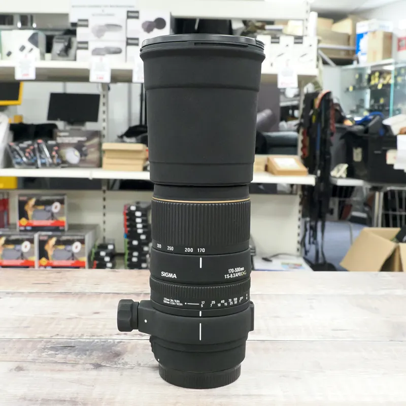 Used Sigma 170-500mm f5-6.3 DG APO - Canon EF - 12 Months Warranty-1