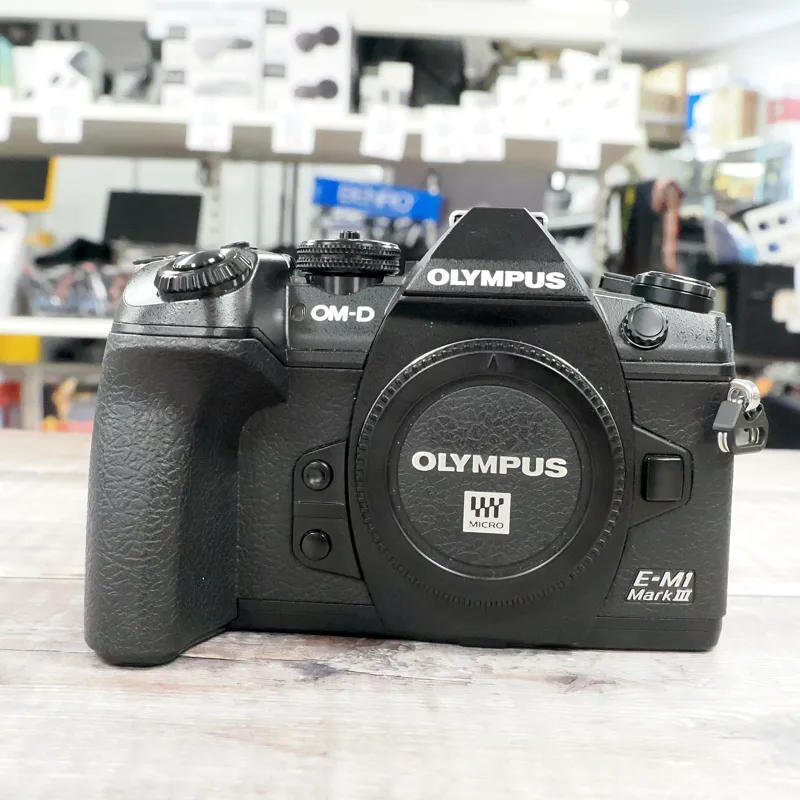 Used Olympus OM-D E-M1 III Body - 5996 Actuations - 12 Months Warranty-1