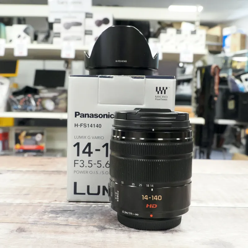 Used Panasonic Lumix HD 14-140mm f3.5-5.6 ASPH - 12 Months Warranty