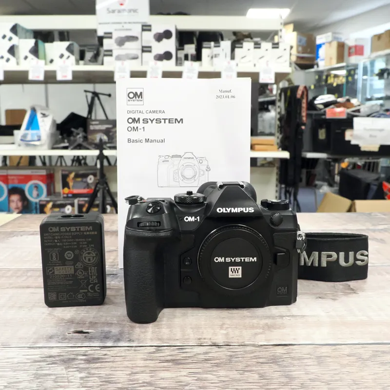 Used Olympus OM-1 Body - 472 Actuations - 12 Months Warranty