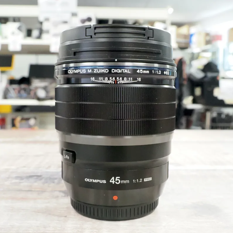Used Olympus M.Zuiko 45mm f1.2 Pro ED - 12 Months Warranty-1