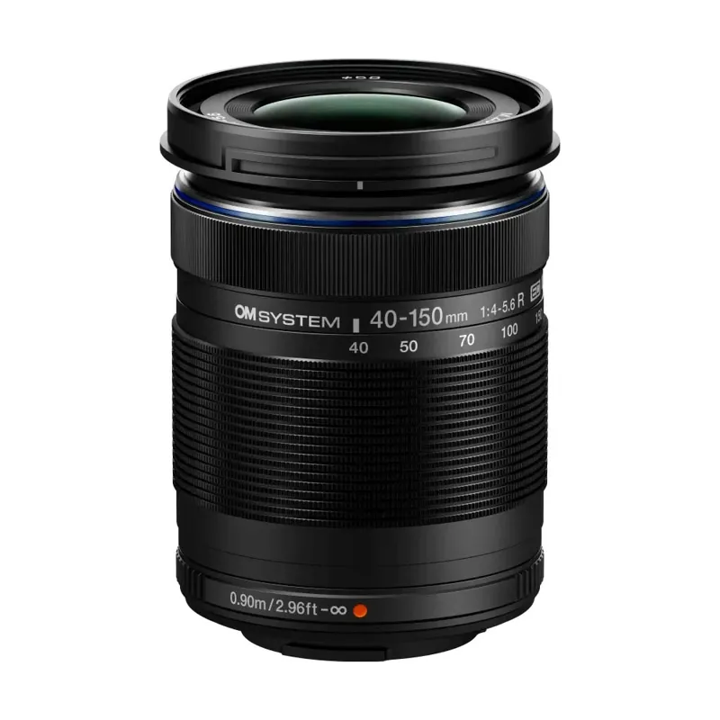 OM System M.Zuiko Digital ED 40-150mm F/4-5.6 R Zoom Lens in Black