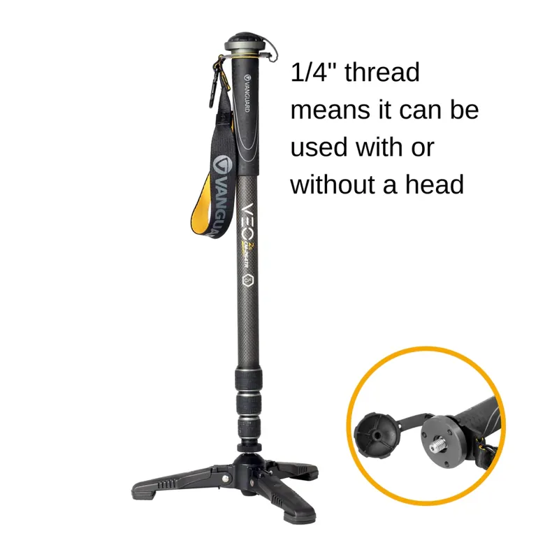 Vanguard VEO 2S CM-264TBP120T Carbon Monopod with Ball Head-5