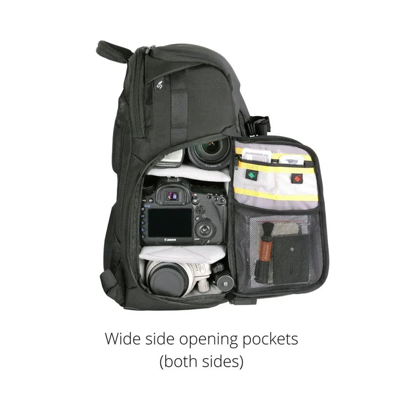 Vanguard Veo Adaptor S46 Backpack With USB Port in Black-4