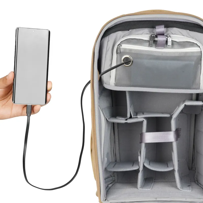 Vanguard VEO Metro B30L 30 Litre Camera Backpack - Beige-10