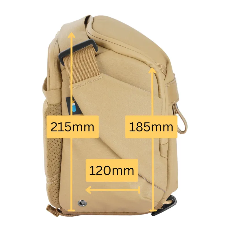 Vanguard VEO Metro S7L 7 Litre Camera Shoulder Bag - Beige-7