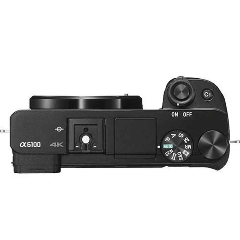 Sony a6100 Mirrorless Camera in Black with 16-50mm OSS and 55-210mm Lenses-2