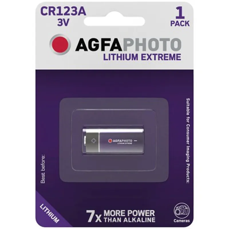 AgfaPhoto CR123 Lithium