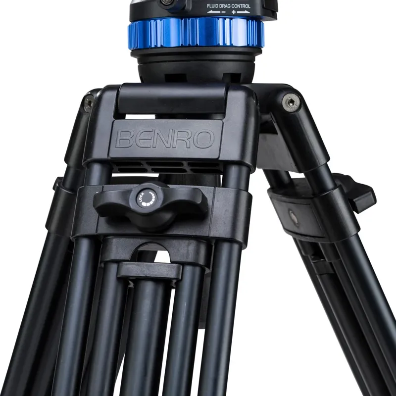 Ex-Display Benro A673TM Dual Stage Aluminium Video Tripod and S8PRO Head-1