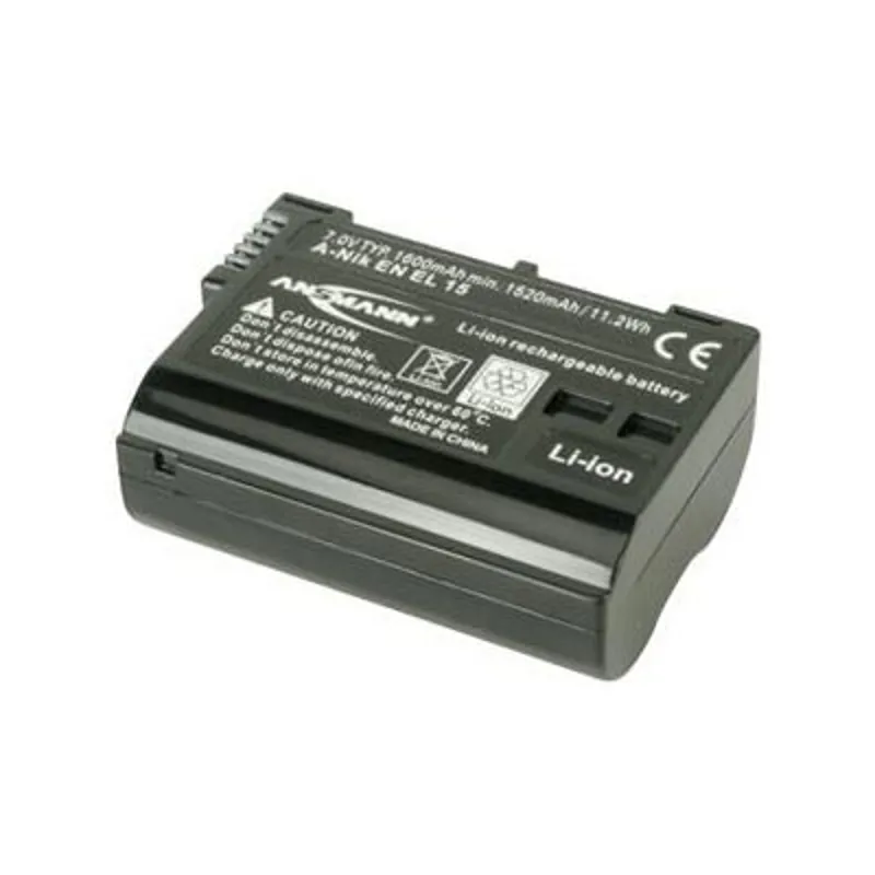 Ansmann Nikon EN-EL15 Lithium-Ion Camera Battery