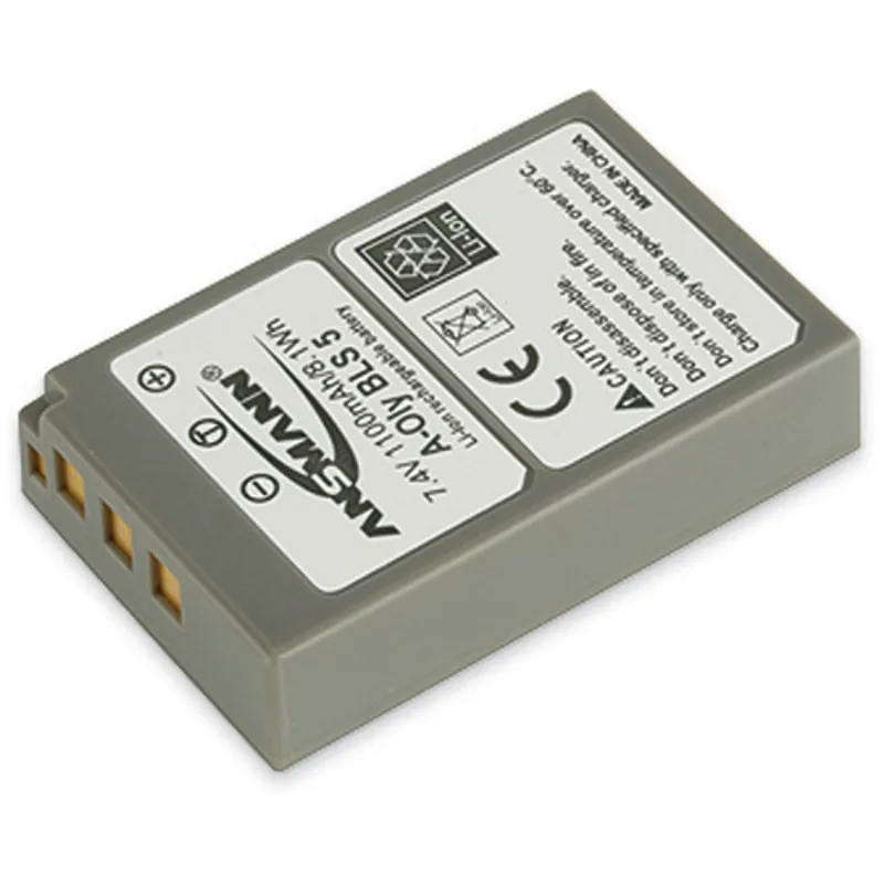 Ansmann Olympus BLS-5 Lithium-Ion Camera Battery