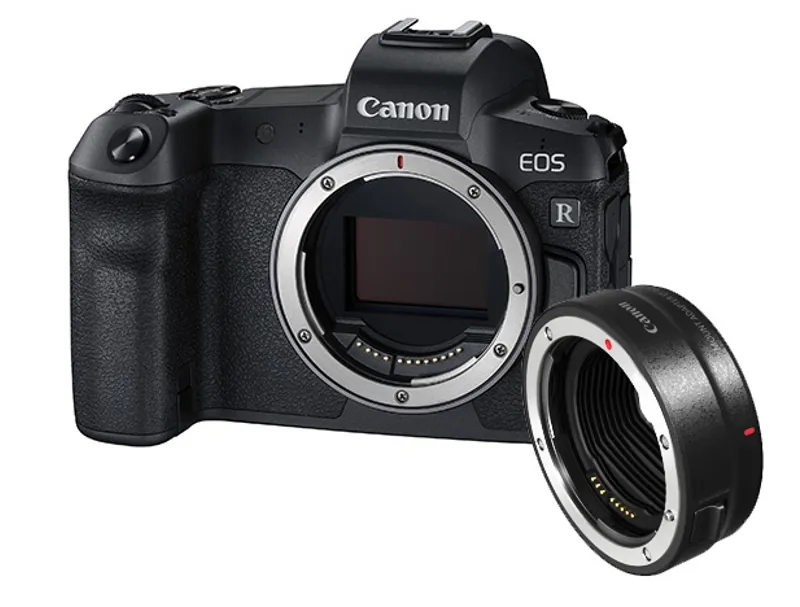 Canon EOS R Body with EF Adapter