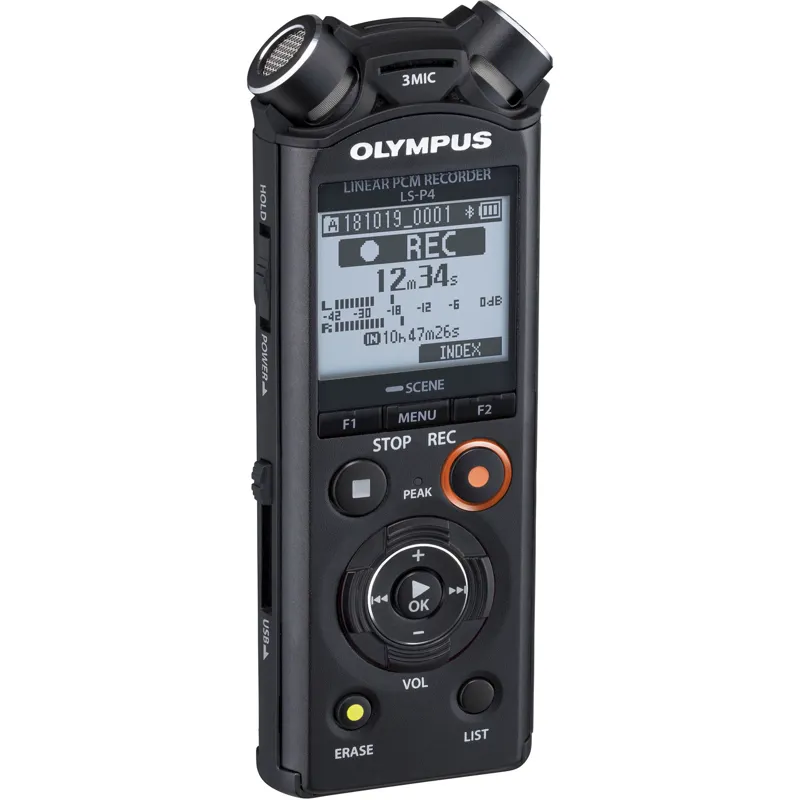 Open Box Olympus LS-P4 Linear PCM Audio Recorder Video Edition-1