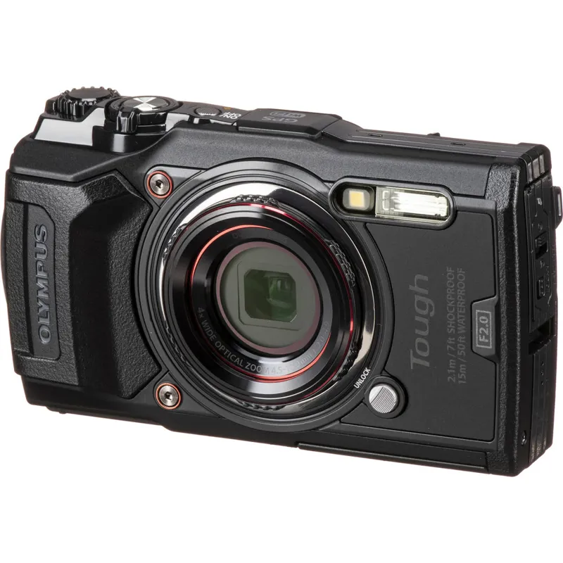 Olympus Stylus Tough TG-6 Waterproof Digital Camera in Black