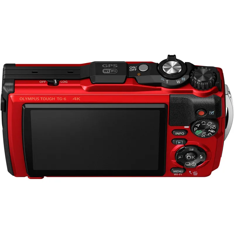 Olympus Stylus Tough TG-6 Waterproof Digital Camera in Red-2