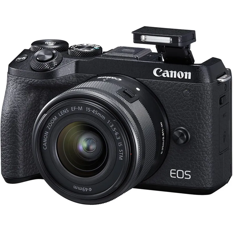 Canon EOS M6 Mark II and EF-M 15-45mm IS STM Lens with EVF-DC2 Viewfinder-3