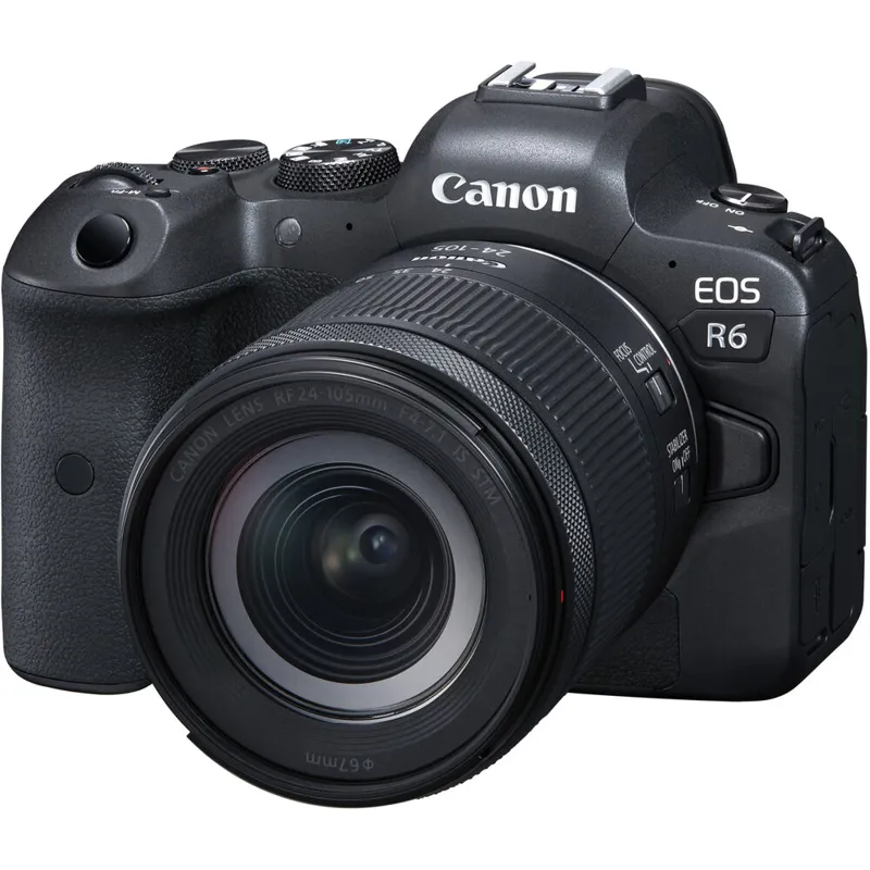 Canon EOS R6 Body with RF 24-105mm f/4-7.1 IS STM Kit 