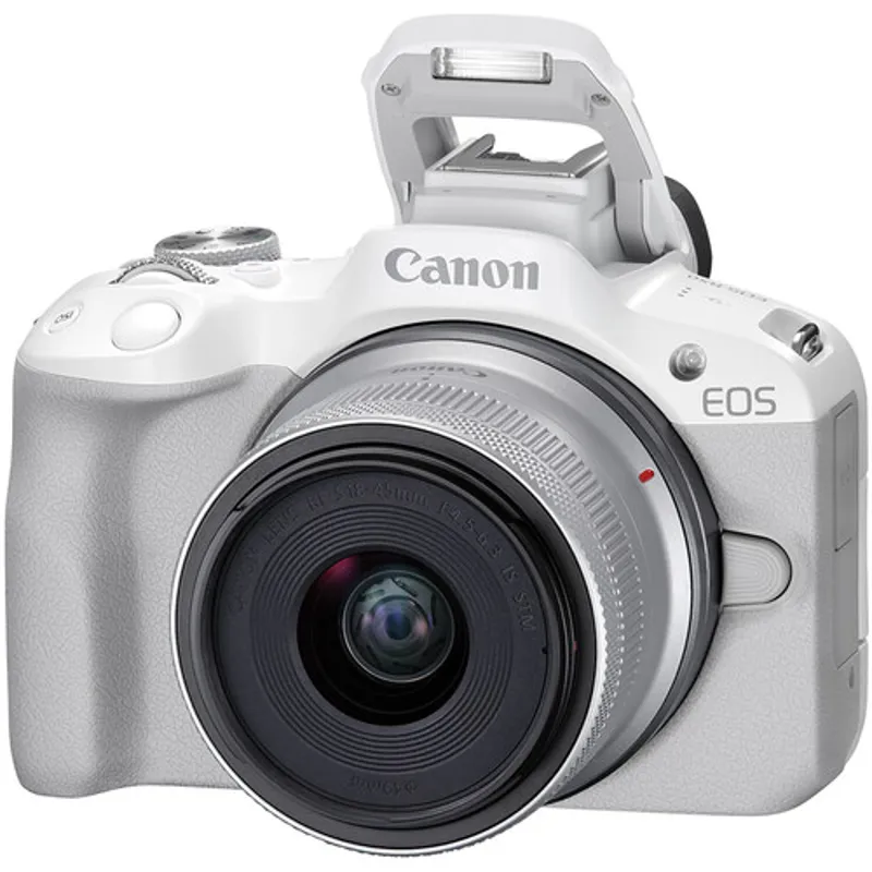 Canon EOS R50 + RF-S 18-45mm - WHITE-5