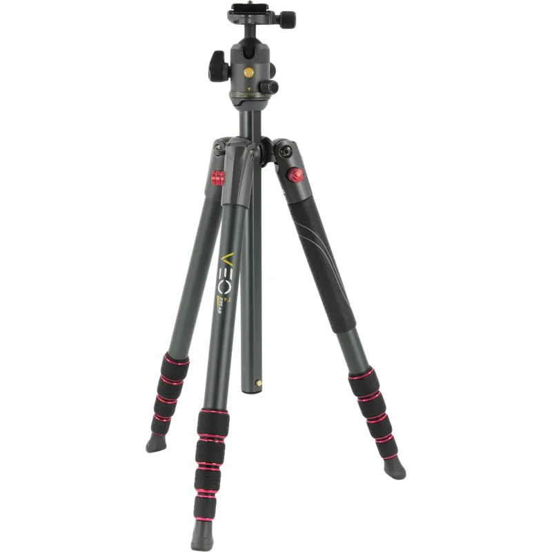 Vanguard Veo 2 235AB Tripod With BH-50 Ball Head in Red