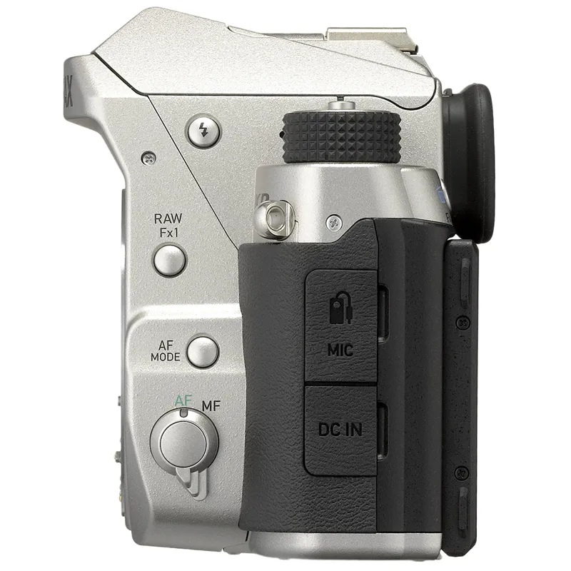 Pentax KP Camera Body in Silver-3