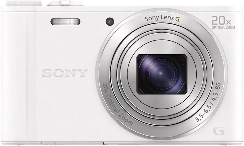 Sony Cyber-shot DSC-WX350 Digital Camera in White-2