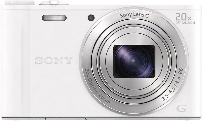 Sony Cyber-shot DSC-WX350 Digital Camera in White-1