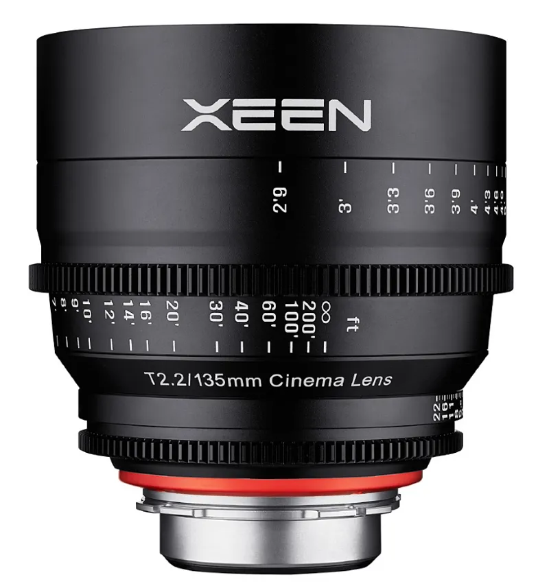 Ex-Demo Samyang Xeen 135mm T2.2 Professional Cine Lens Canon EF fit
