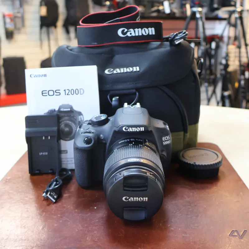 Used Canon EOS 1200D + 18-55mm F3.5-5.6 - 2045 Actuations - 12 Month Warranty
