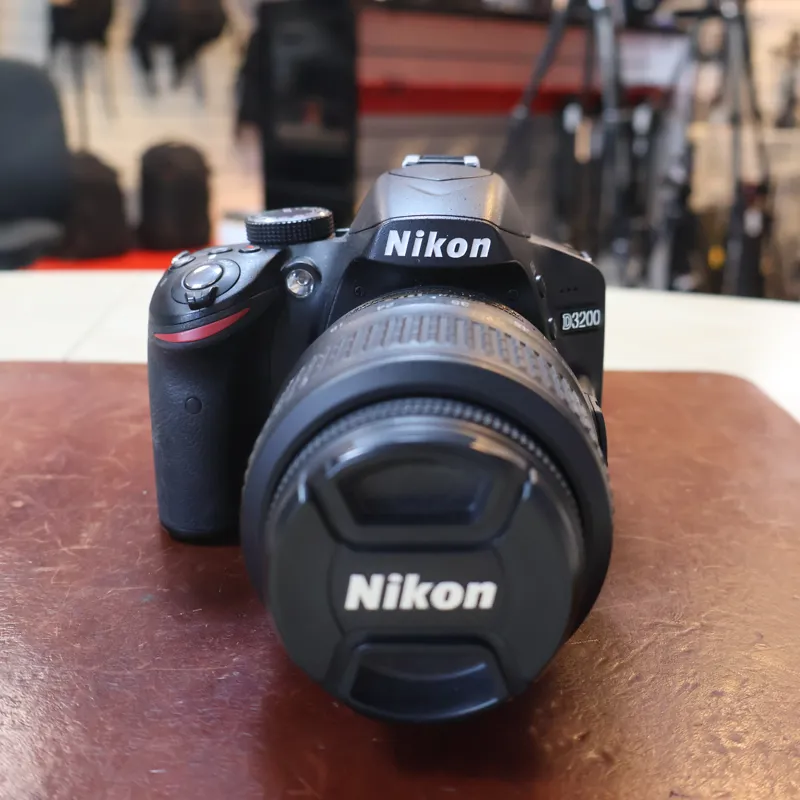 Used Nikon D3200 + 18-55mm VR - 2046 Actuations - 12 Month Warranty-1
